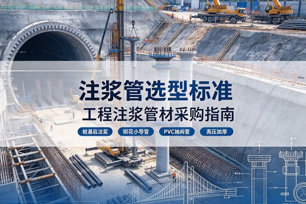 土默特左旗注浆管选型标准
