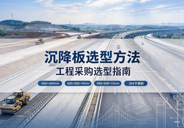 土默特左旗沉降板选择方法